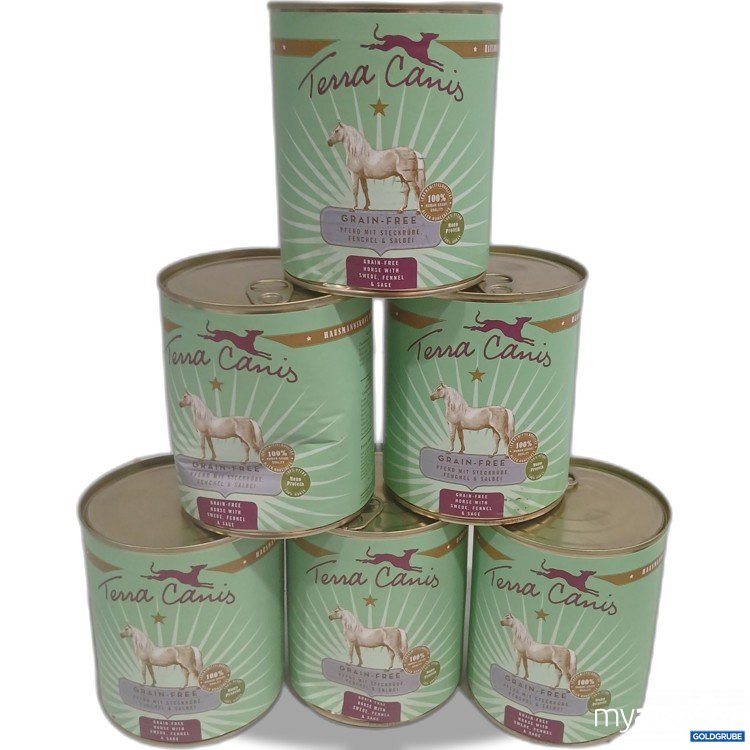 Artikel Nr. 985332: Terra Canis Hundefutter Pferd mit Steckrübe, Fenchel & Salbei je 800g