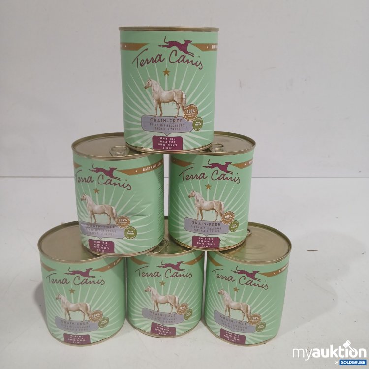 Artikel Nr. 985332: Terra Canis Hundefutter Pferd mit Steckrübe, Fenchel & Salbei je 800g