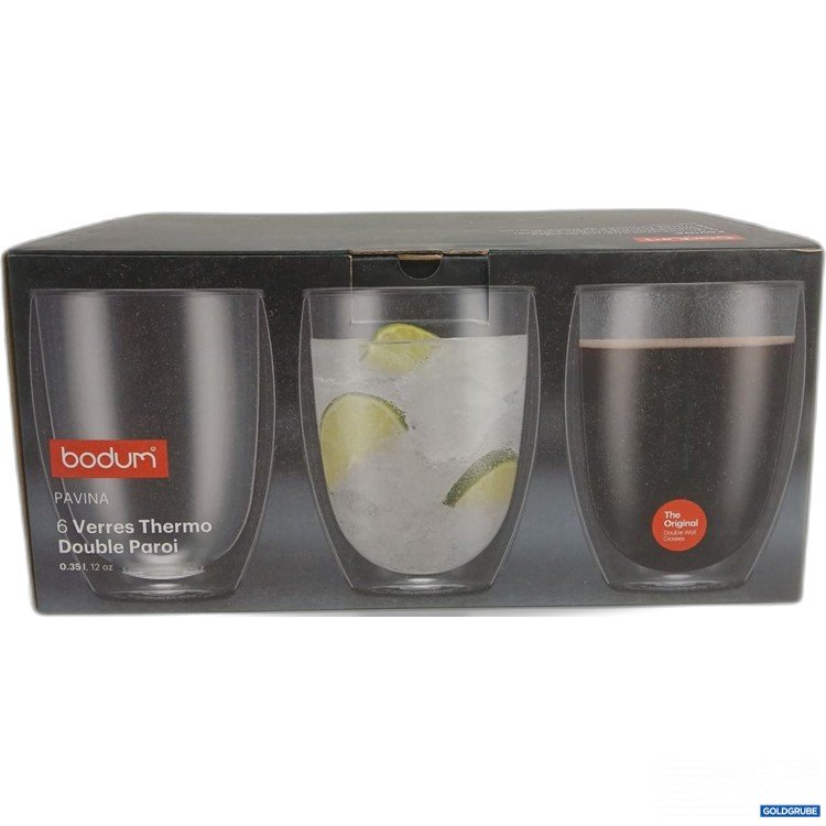 Artikel Nr. 442333: bodum Pavina 6 Verres Thermo Double Paroi 0,35L