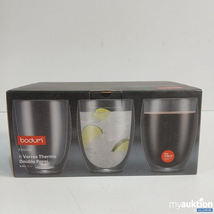 Artikel Nr. 442333: bodum Pavina 6 Verres Thermo Double Paroi 0,35L
