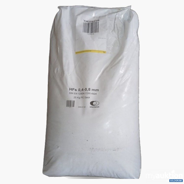 Artikel Nr. 469333 Artikel Nr. 469333: 25 kg Sack HFs 0,4-0,8 mm