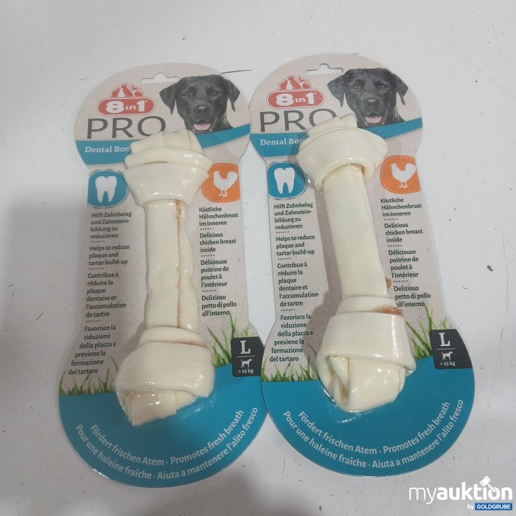 Artikel Nr. 477333 Artikel Nr. 477333: 8in1 PRO Dental Bone L für Hunde