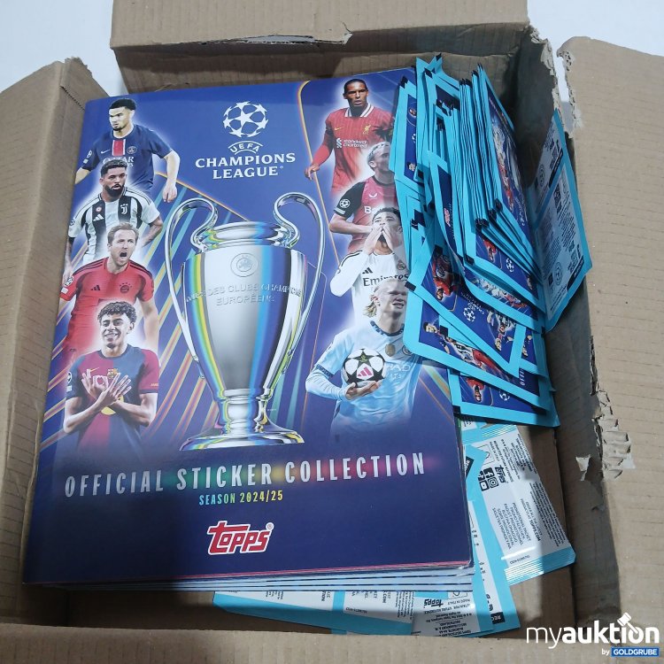 Artikel Nr. 523333: UEFA Champions League Stickerheft mit Stickers 