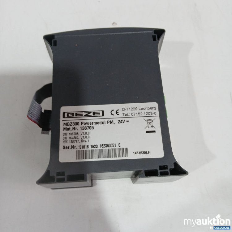 Artikel Nr. 808333: Geze MBZ300 Powermodul PM 24V 