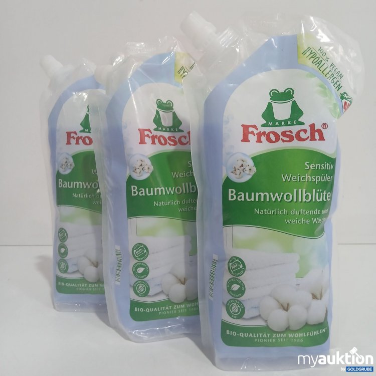 Artikel Nr. 827333 Artikel Nr. 827333: Frosch Sensitiv Weichspüler Baumwollblüte je 1L