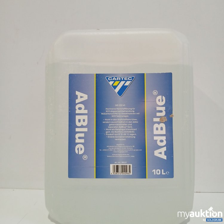 Artikel Nr. 865333: Gartec AdBlue ISO22241 10L
