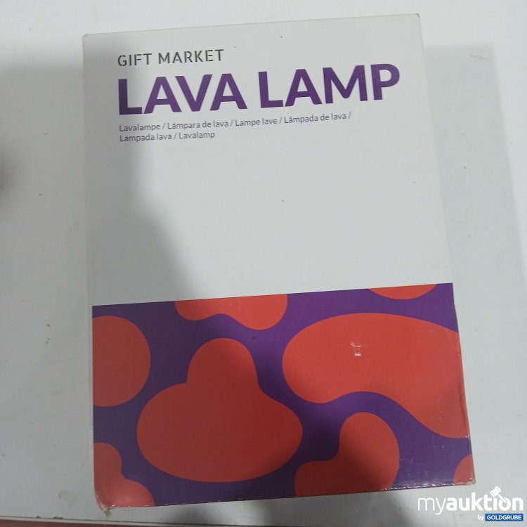 Artikel Nr. 874333: Gift Market Lava Lamp rot-lila 25W