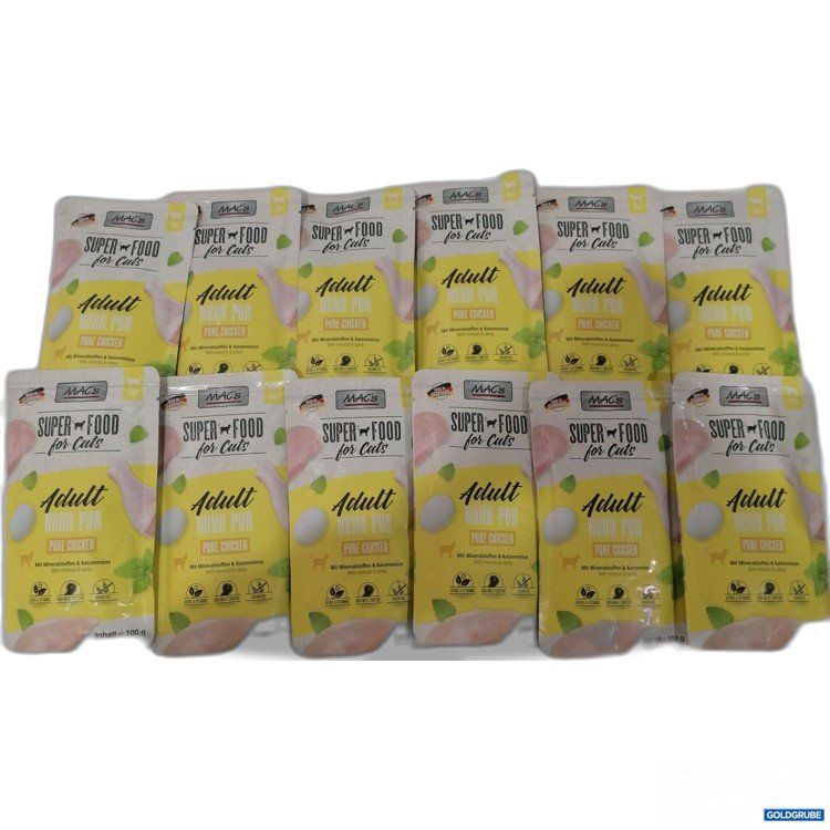 Artikel Nr. 951333: Macs Super Food Cat Adult Huhn pur 12x100g