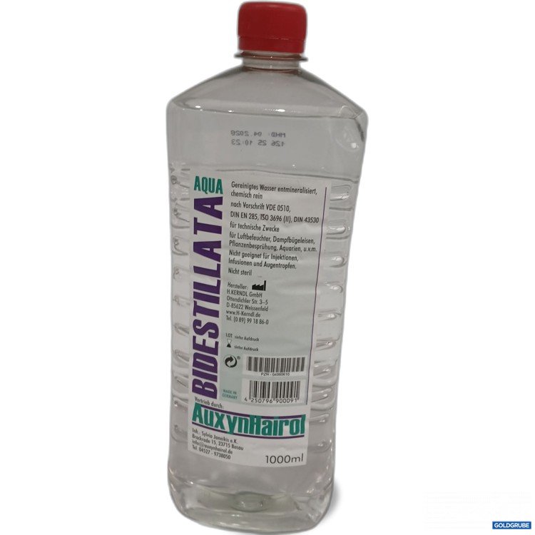 Artikel Nr. 963333: AuxynHairol Bidestillata Aqua 1000ml