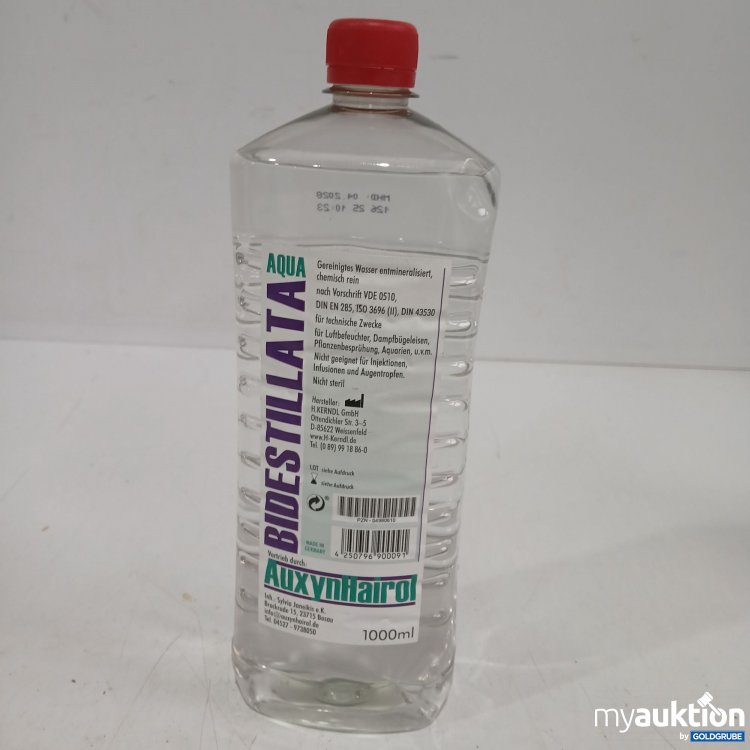 Artikel Nr. 963333: AuxynHairol Bidestillata Aqua 1000ml