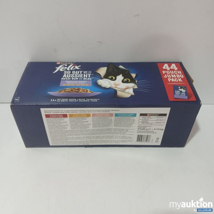 Artikel Nr. 973333 Artikel Nr. 973333: Purina Felix Katzenfutter in Gelee Jumbo Pack 44×85g