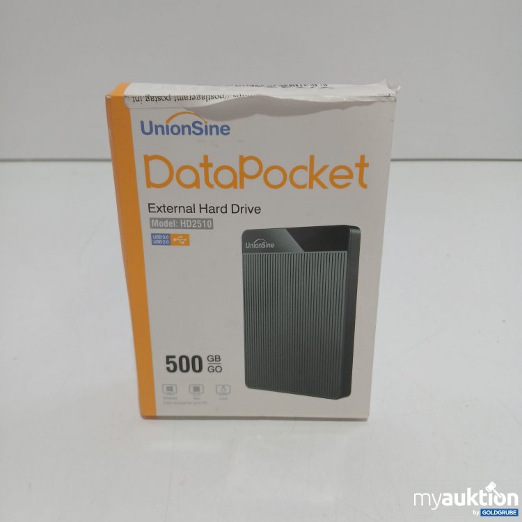 Artikel Nr. 428334: UnionShine DataPocket External Hard Drive HD2510 500GB