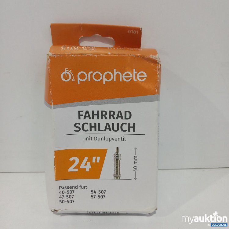 Artikel Nr. 440334 Artikel Nr. 440334: Prophete Fahrradschlauch 24" mit Dunlopventil