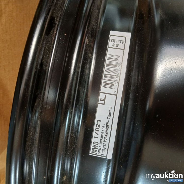 Artikel Nr. 442334: MWD Stahlfelge VW Tiguan II 6 1/2J x 17H2 ET38