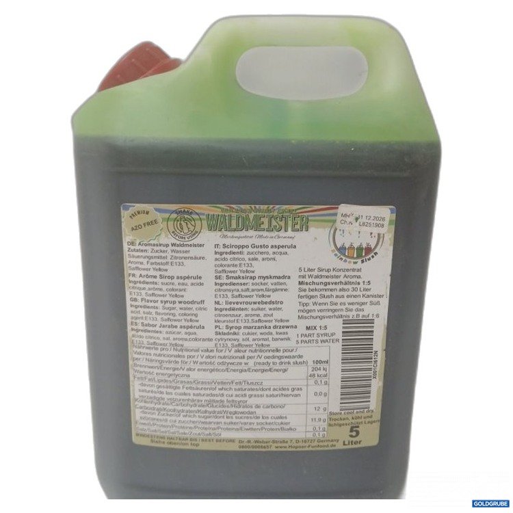 Artikel Nr. 464334: Waldmeister Aromasirup 5 l