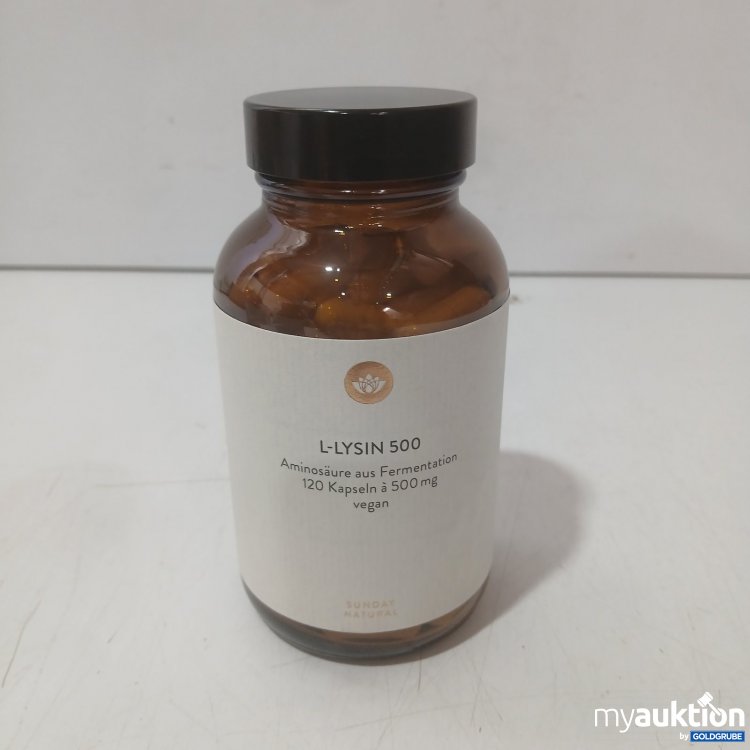 Artikel Nr. 469334: Sunday Natural L-Lysin 500 120 Kapseln à mg
