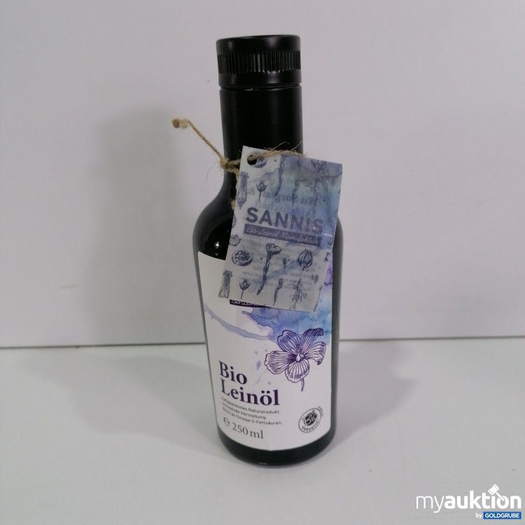 Artikel Nr. 800334 Artikel Nr. 800334: Sannis Bio Leinöl 250ml