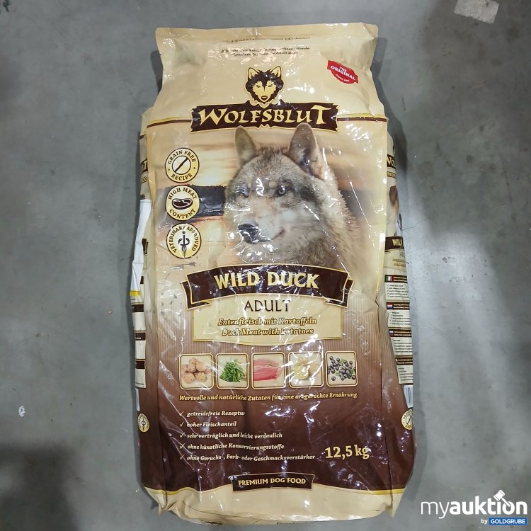 Artikel Nr. 839334 Artikel Nr. 839334: Wolfsblut Wild Duck Adult 12.5kg