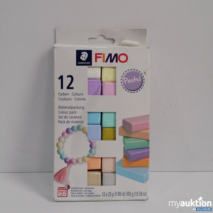 Artikel Nr. 859334: Staedtler Fimo Modelliermasse Pastel 12 Farben