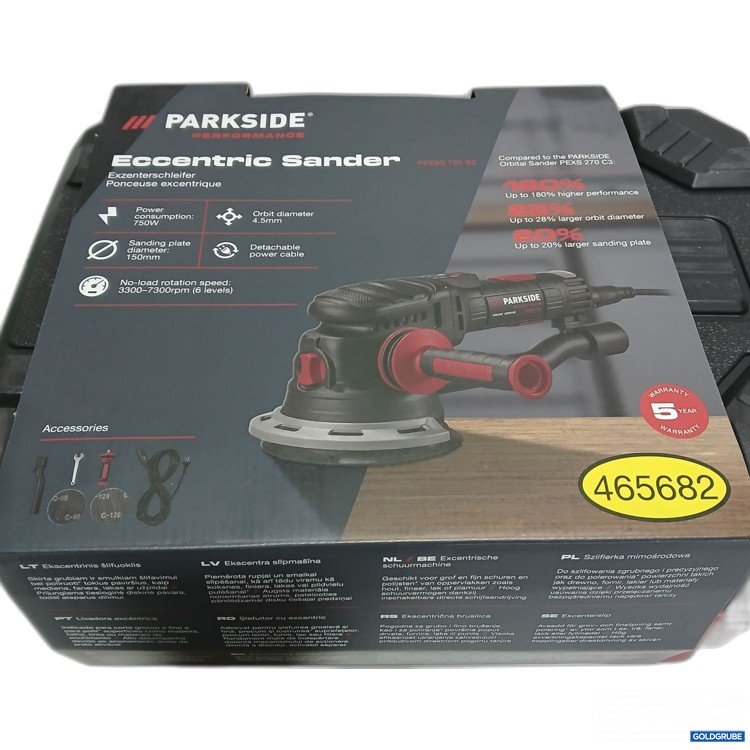 Artikel Nr. 890334 Artikel Nr. 890334: Parkside Eccentric Sander Exzenterschleifer