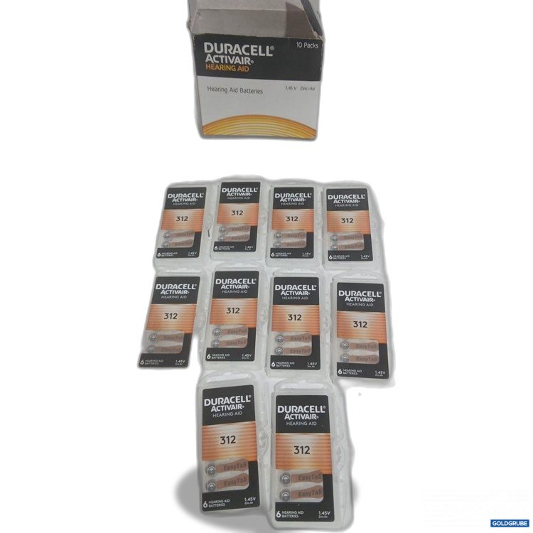 Artikel Nr. 912334: Duracell Activair Hörgerätebatterien 312