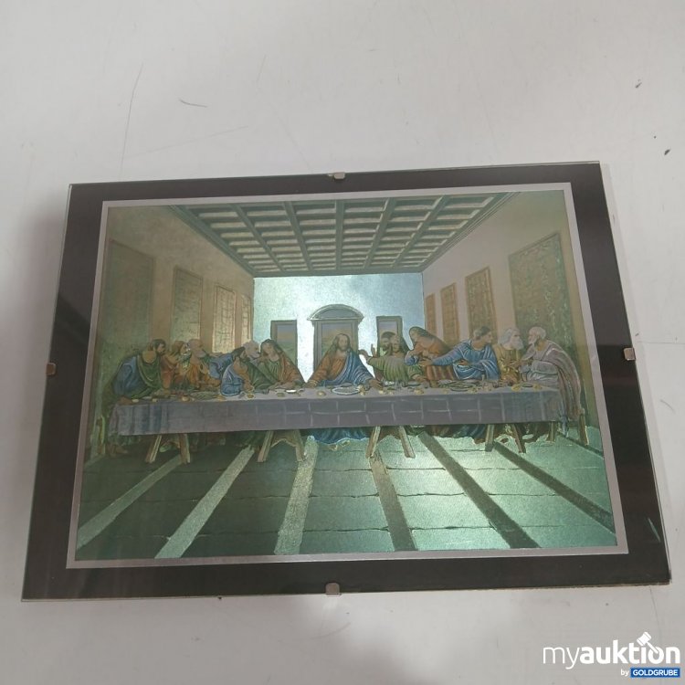 Artikel Nr. 919334: Das letzte Abendmahl Wandbild ca. 24x18cm