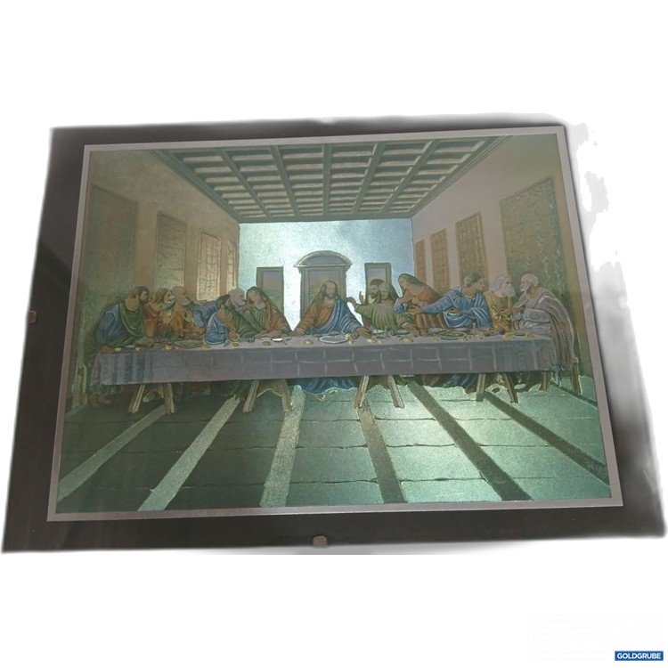 Artikel Nr. 919334: Das letzte Abendmahl Wandbild ca. 24x18cm