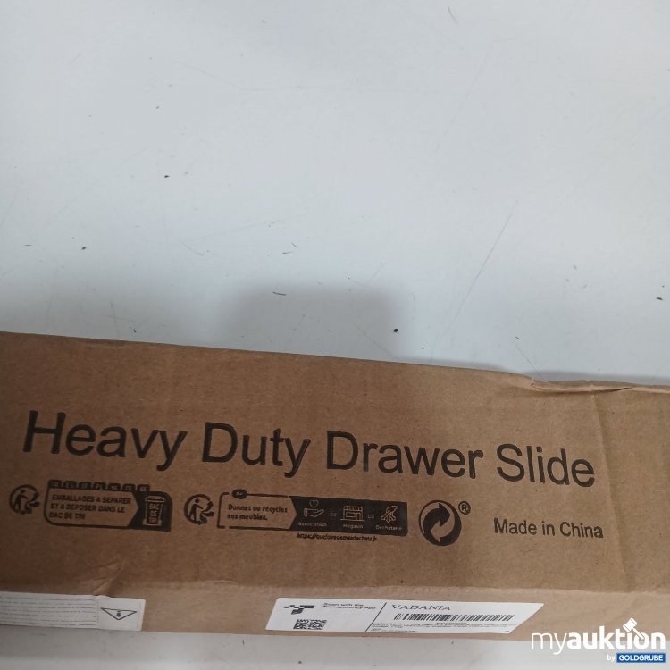Artikel Nr. 920334: Vadania Ultra Heavy Duty Schubladenauszüge 1200mm inkl. Schloss VD2576 
