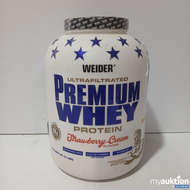 Artikel Nr. 967334: Weider Ultrafiltrated Premium Whey Protein Strawberry-Cream Flavour 2,3kg
