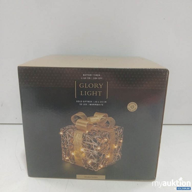 Artikel Nr. 447335 Artikel Nr. 447335: GLORY LIGHT Gold Giftbox 20x20 cm