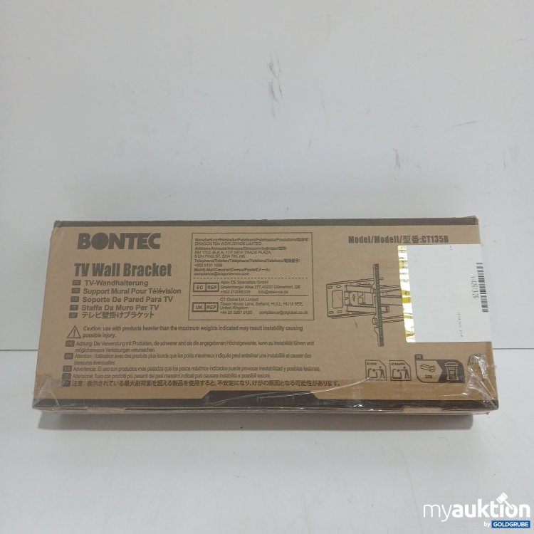 Artikel Nr. 463335 Artikel Nr. 463335: BONTEC TV Wall Bracket Modell CT135B