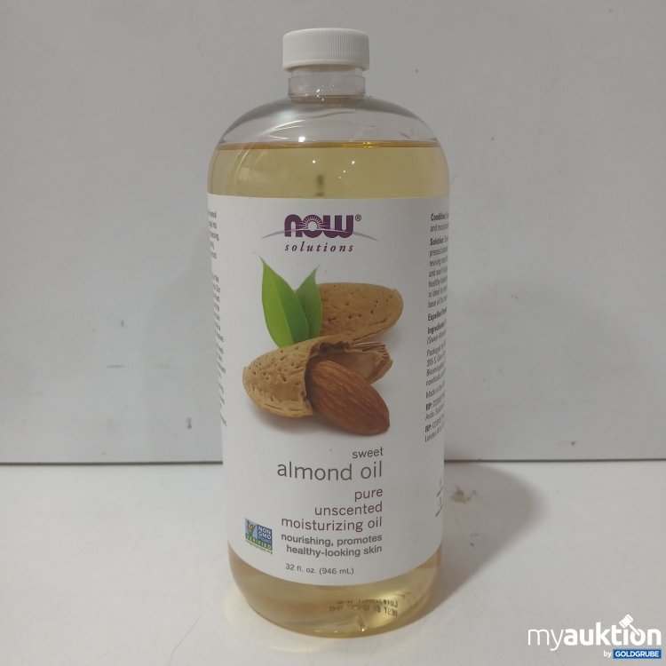 Artikel Nr. 466335: Now Solutions sweet almond oil 946 ml