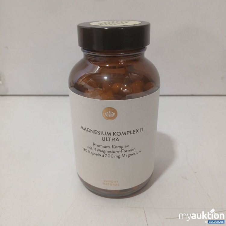 Artikel Nr. 469335: Sunday Natural 120 Kapseln Magnesium Komplex 11 ultra