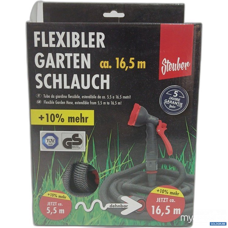 Artikel Nr. 524335: Steuber Flexibler Gartenschlauch ca. 16,5m 