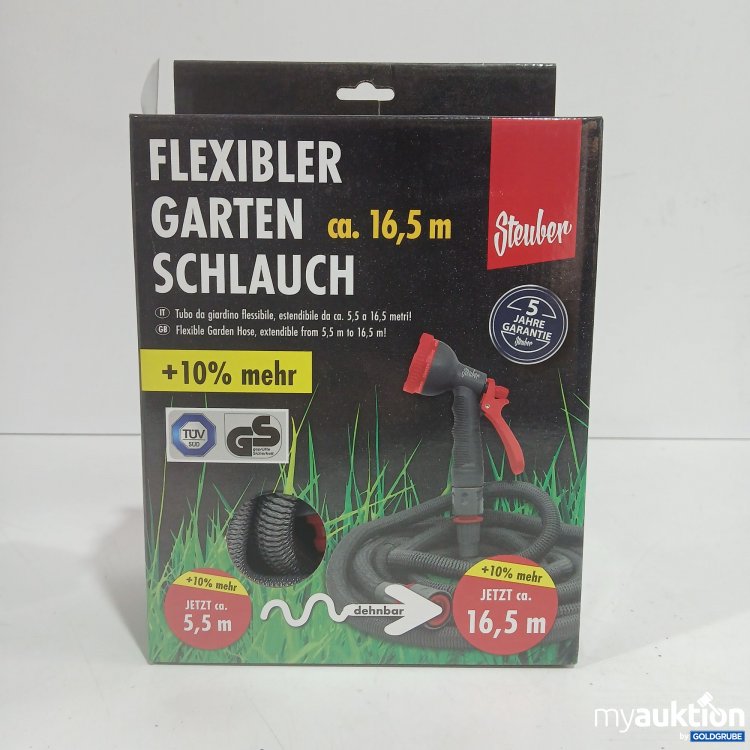 Artikel Nr. 524335: Steuber Flexibler Gartenschlauch ca. 16,5m 