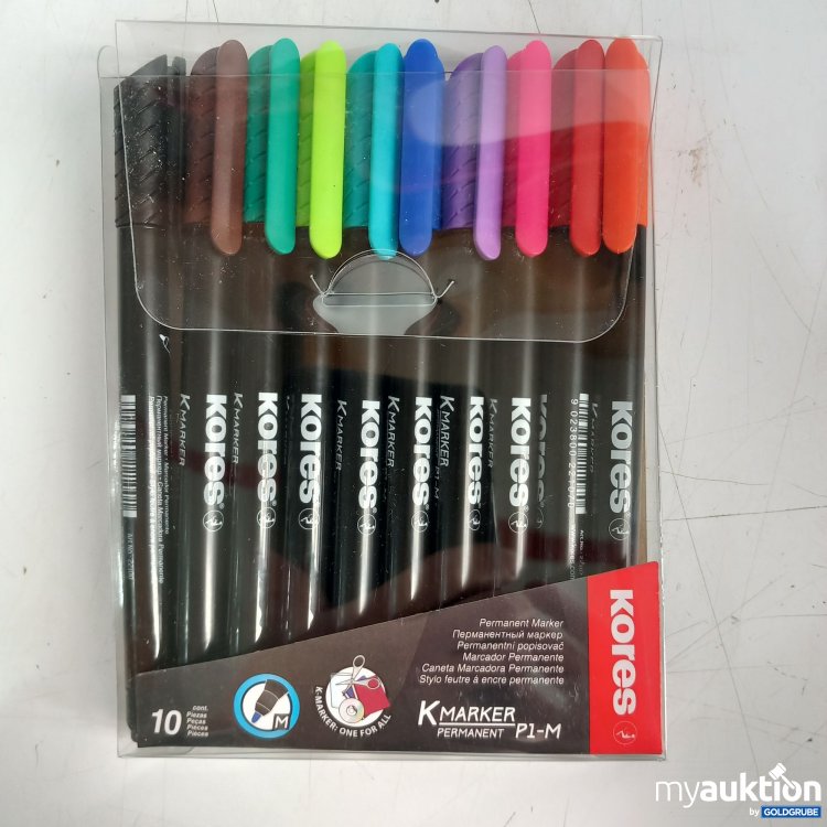 Artikel Nr. 868335: Kores Permanent Marker 10 Stk.