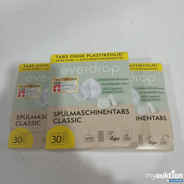 Artikel Nr. 870335: Everdrop Spülmaschinentabs Classic je 30Stk 
