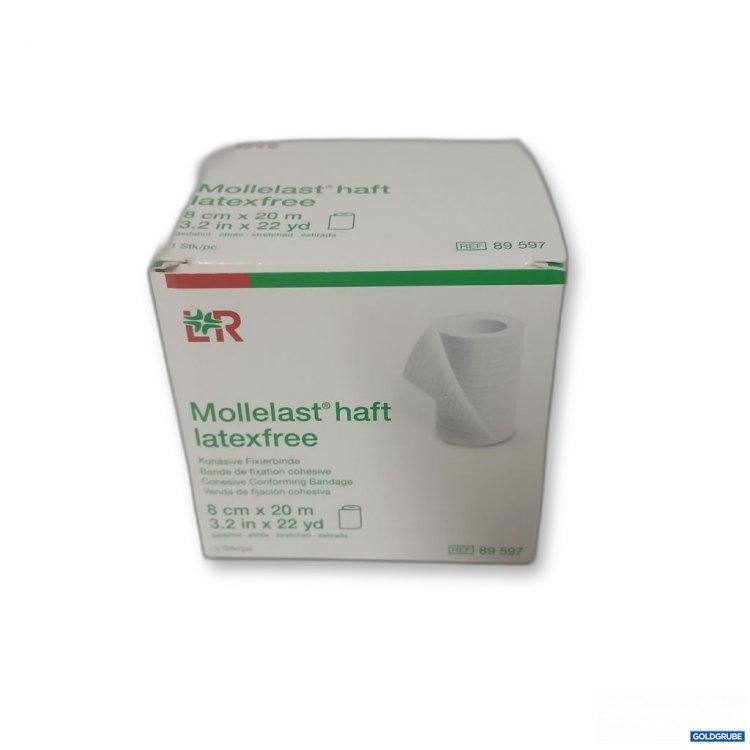 Artikel Nr. 913335: Mollelast haft latexfree 8 cm x 20 m