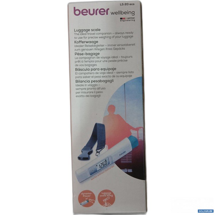 Artikel Nr. 952335: Beurer Kofferwaage LS 20eco