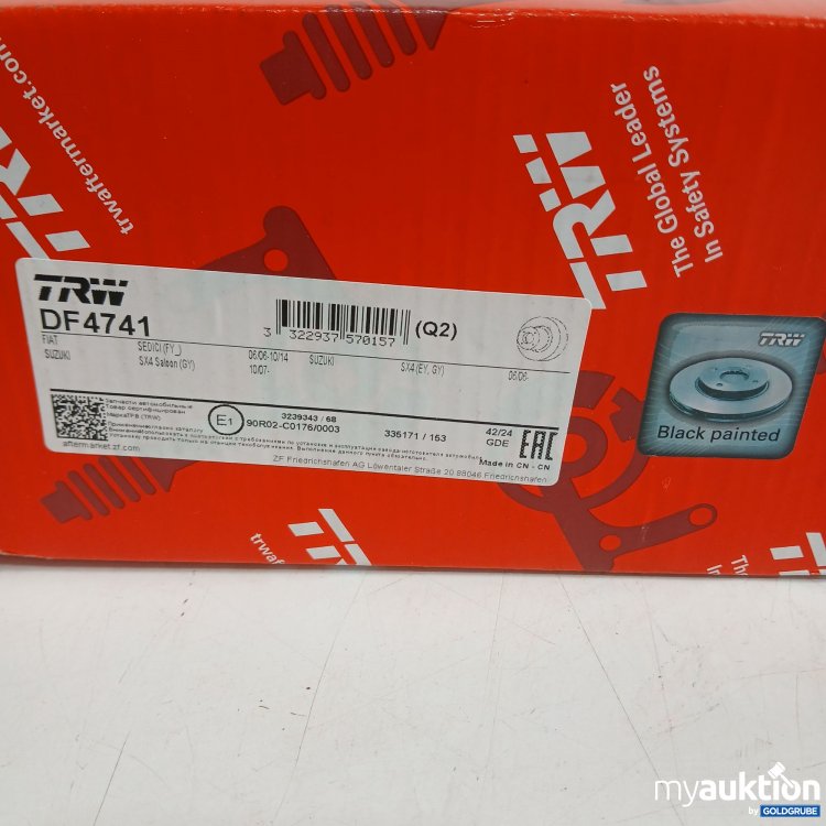 Artikel Nr. 953335: TRW Bremsscheiben DF4741 2stk 