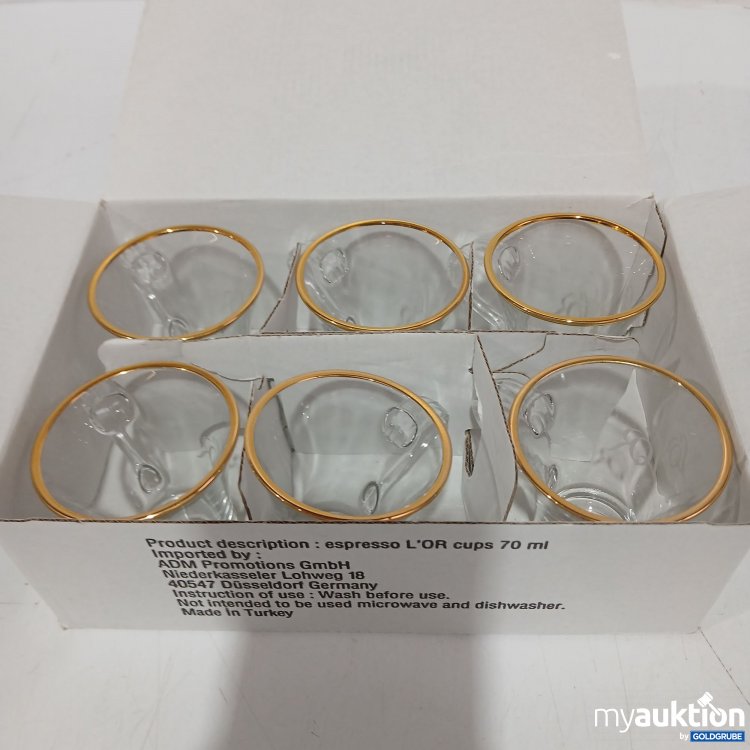 Artikel Nr. 956335: Espresso L'OR cups 70ml 6stk 