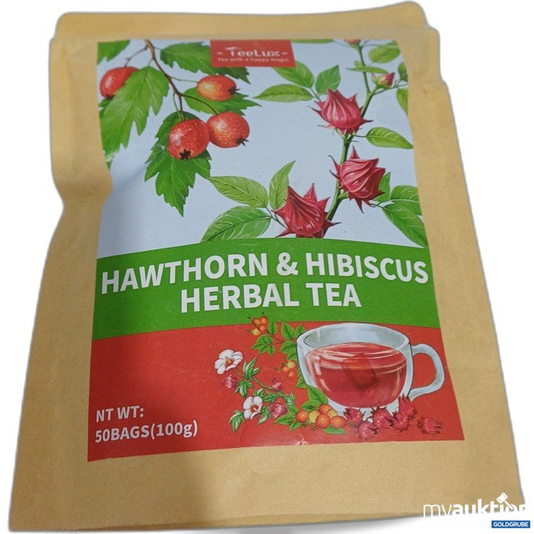 Artikel Nr. 962335: TeeLux Hawthorn & Hibiscus Herbal Tea 100g