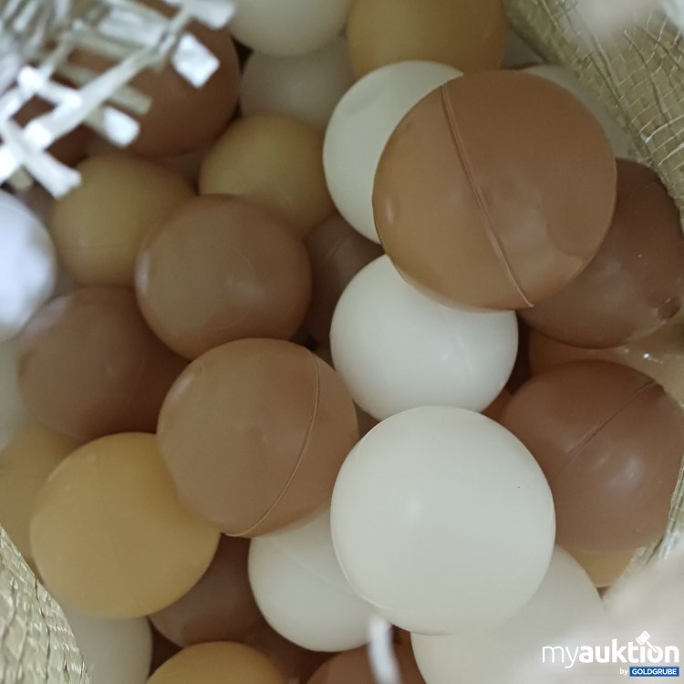 Artikel Nr. 467336 Artikel Nr. 467336: 1 Netz Bälle Spielbälle braun weiß beige