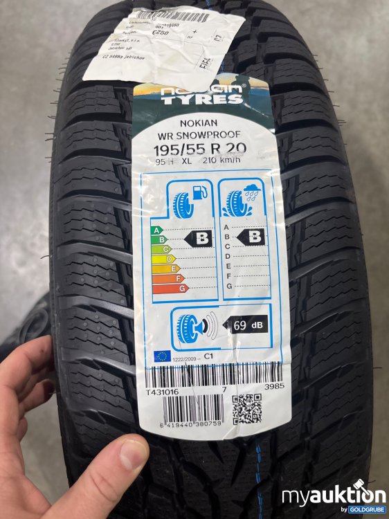 Artikel Nr. 517336 Artikel Nr. 517336: Nokian WR Snowproof 195/55R 20
