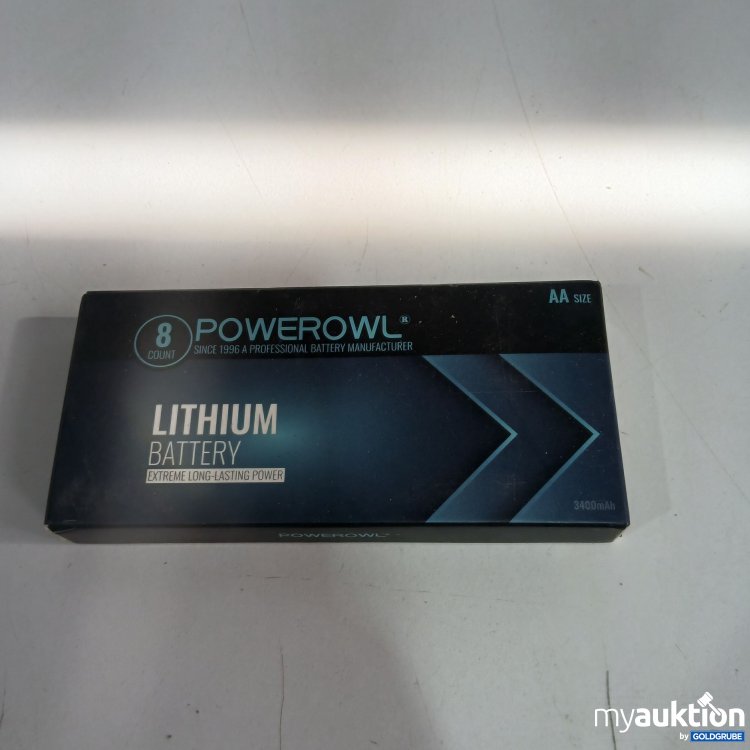 Artikel Nr. 809336 Artikel Nr. 809336: Powerowl Lithium Battery AA 8Pack