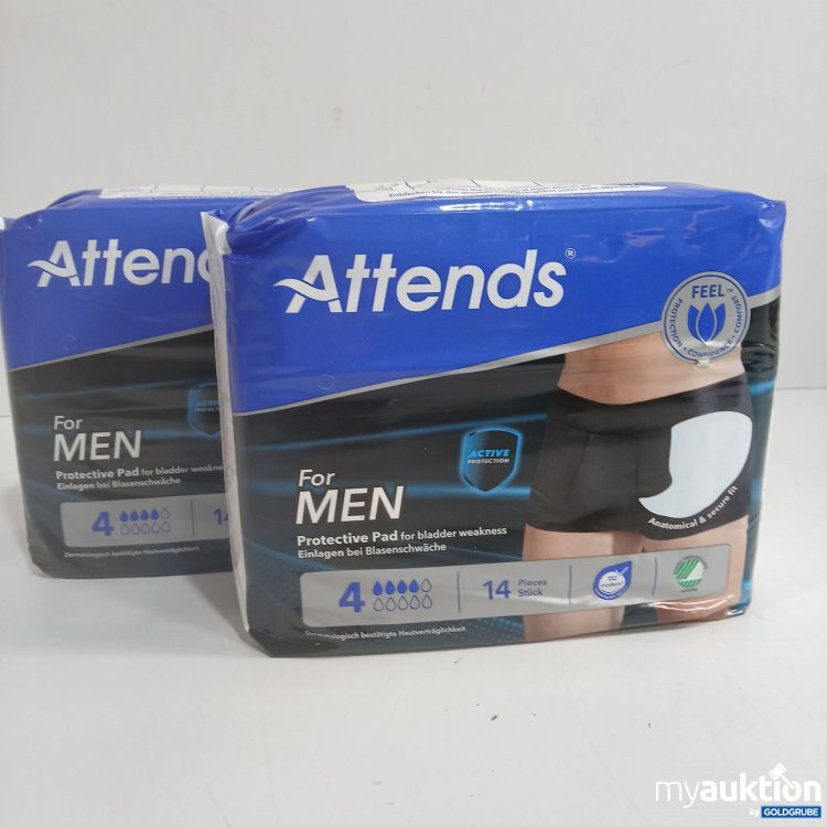 Artikel Nr. 876336 Artikel Nr. 876336: Attends for Men Protective Pad je 14Stk
