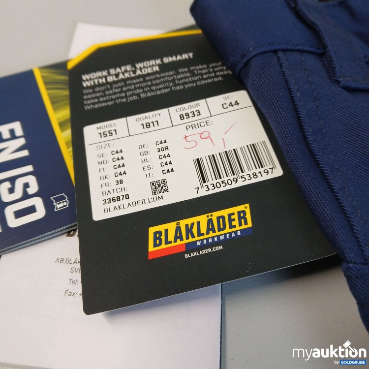 Artikel Nr. 908336: Blakläder Hose