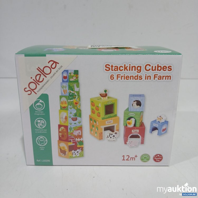 Artikel Nr. 916336: Lelin Speilba Stacking Cubes 6Friends in Farm 12m+ 
