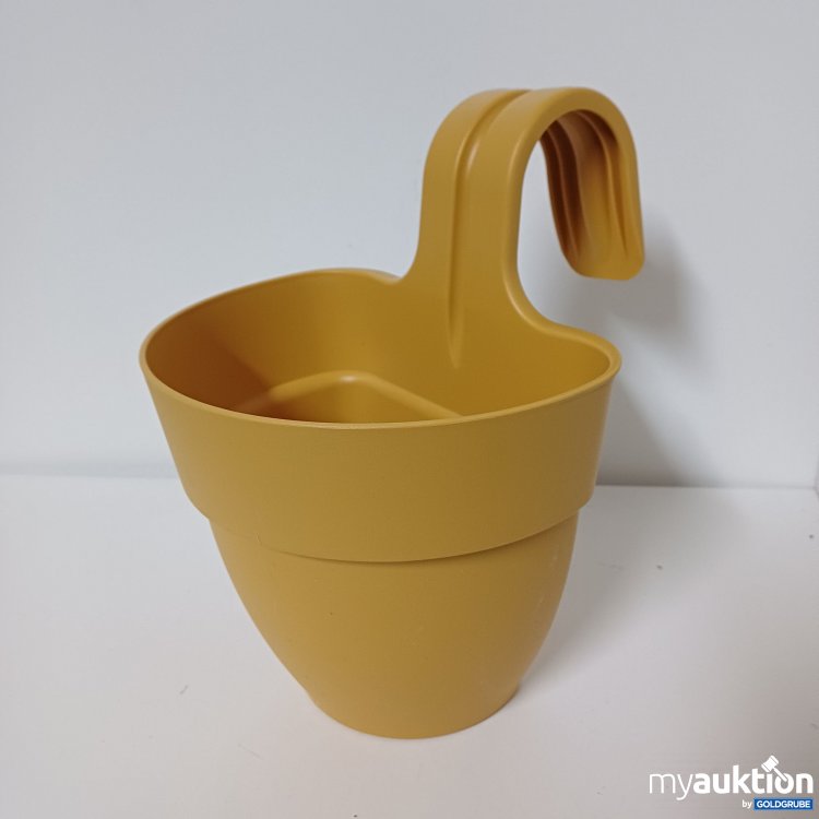 Artikel Nr. 917336 Artikel Nr. 917336: Hängernder Blumentopf, senfgelb, ca.19x20cm