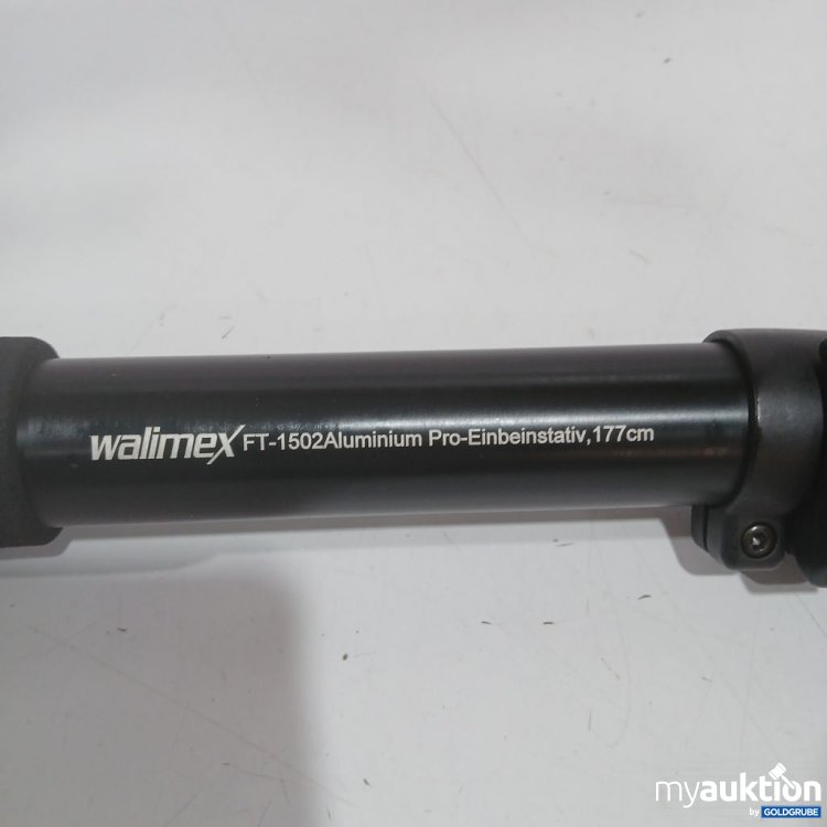 Artikel Nr. 919336: walimex FT-1502 Aluminium Pro-Einbeinstativ 177 cm